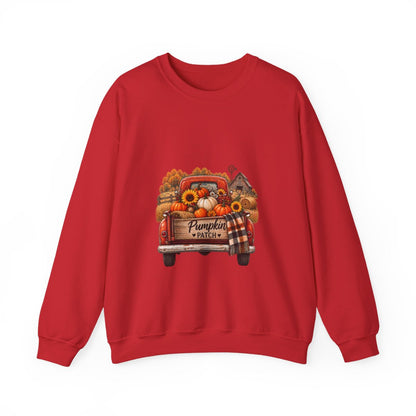 PUMPKIN PATCH TRUCK Unisex Heavy Blend™ Crewneck Sweatshirt