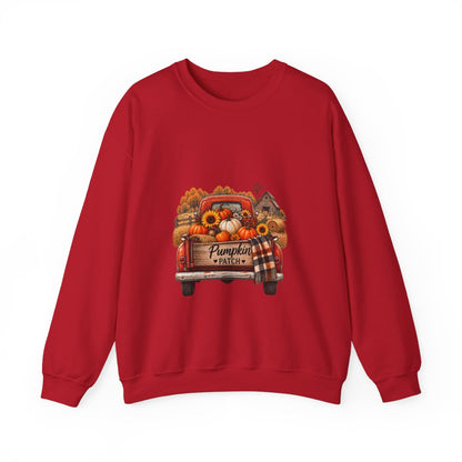 PUMPKIN PATCH TRUCK Unisex Heavy Blend™ Crewneck Sweatshirt