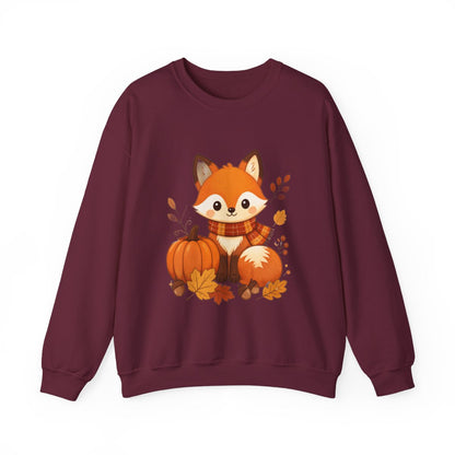 FALL FOX Unisex Heavy Blend™ Crewneck Sweatshirt
