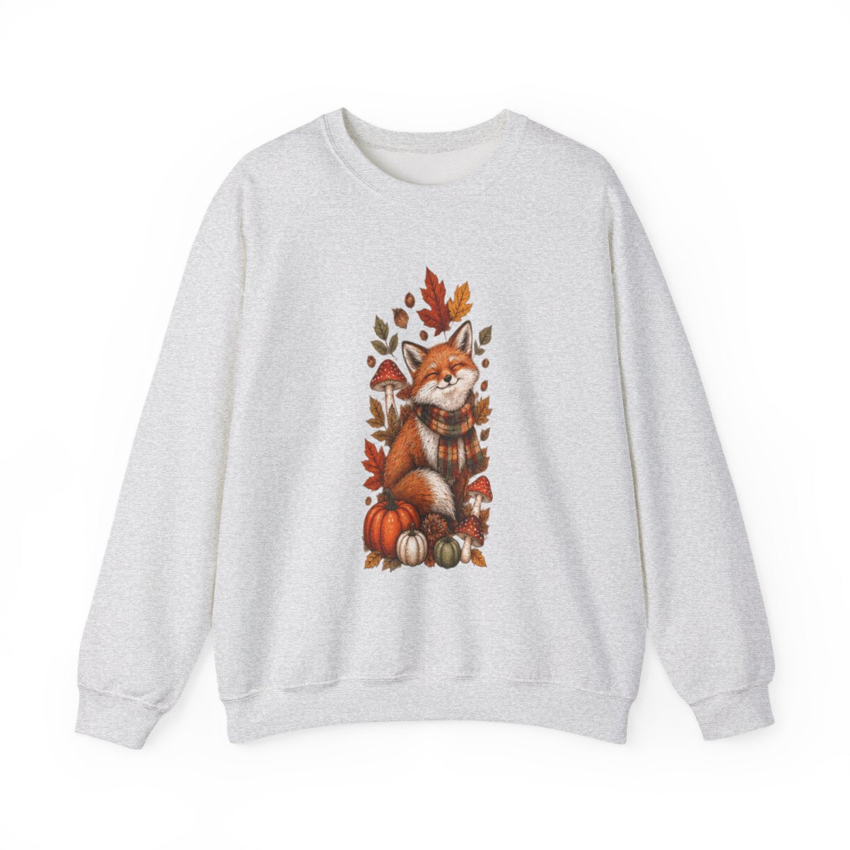 FALL FOX Unisex Heavy Blend™ Crewneck Sweatshirt