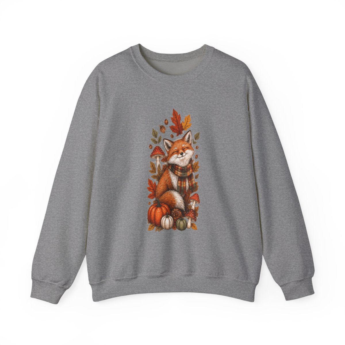 FALL FOX Unisex Heavy Blend™ Crewneck Sweatshirt