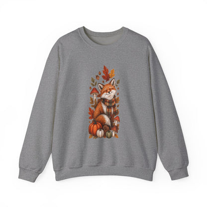 FALL FOX Unisex Heavy Blend™ Crewneck Sweatshirt