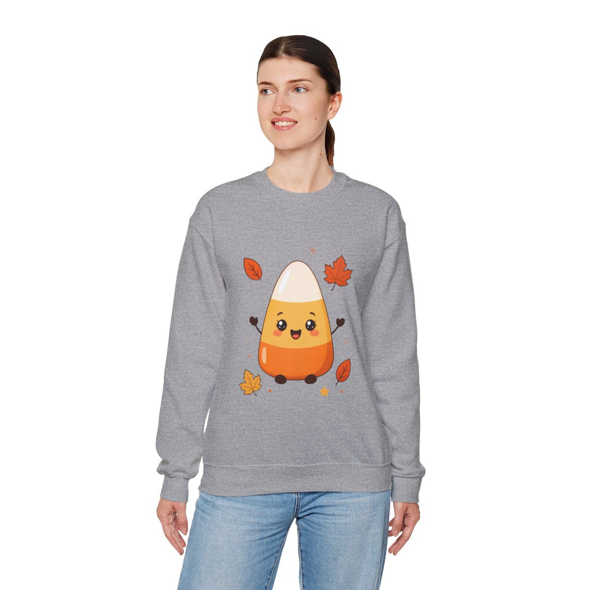 CANDY CORN Unisex Heavy Blend™ Crewneck Sweatshirt