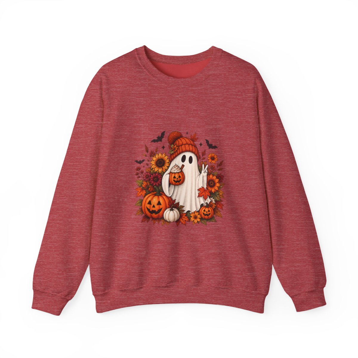 FALL GHOST Unisex Heavy Blend™ Crewneck Sweatshirt