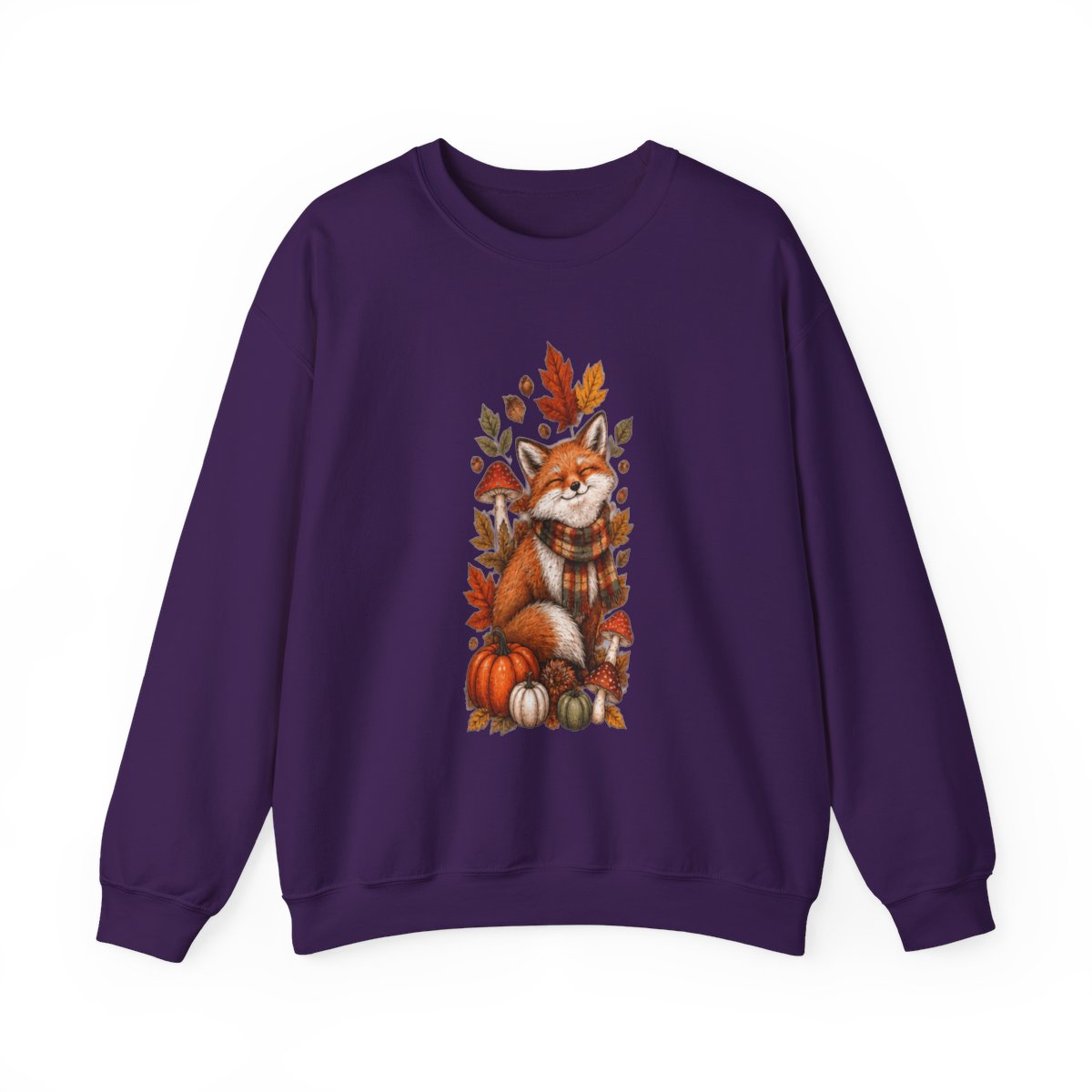 FALL FOX Unisex Heavy Blend™ Crewneck Sweatshirt