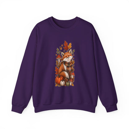 FALL FOX Unisex Heavy Blend™ Crewneck Sweatshirt