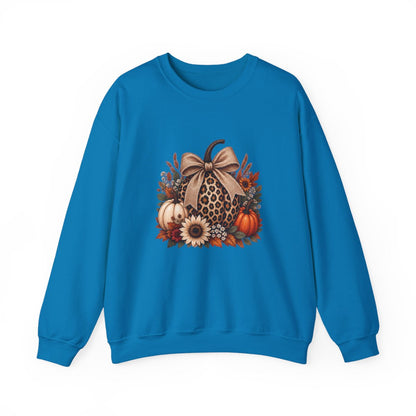 LEOPARD PUMPKIN Unisex Heavy Blend™ Crewneck Sweatshirt