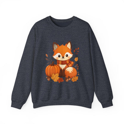 FALL FOX Unisex Heavy Blend™ Crewneck Sweatshirt