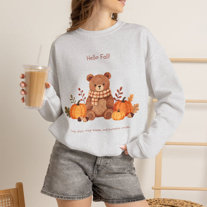 COZY BEAR FALL Unisex Heavy Blend™ Crewneck Sweatshirt