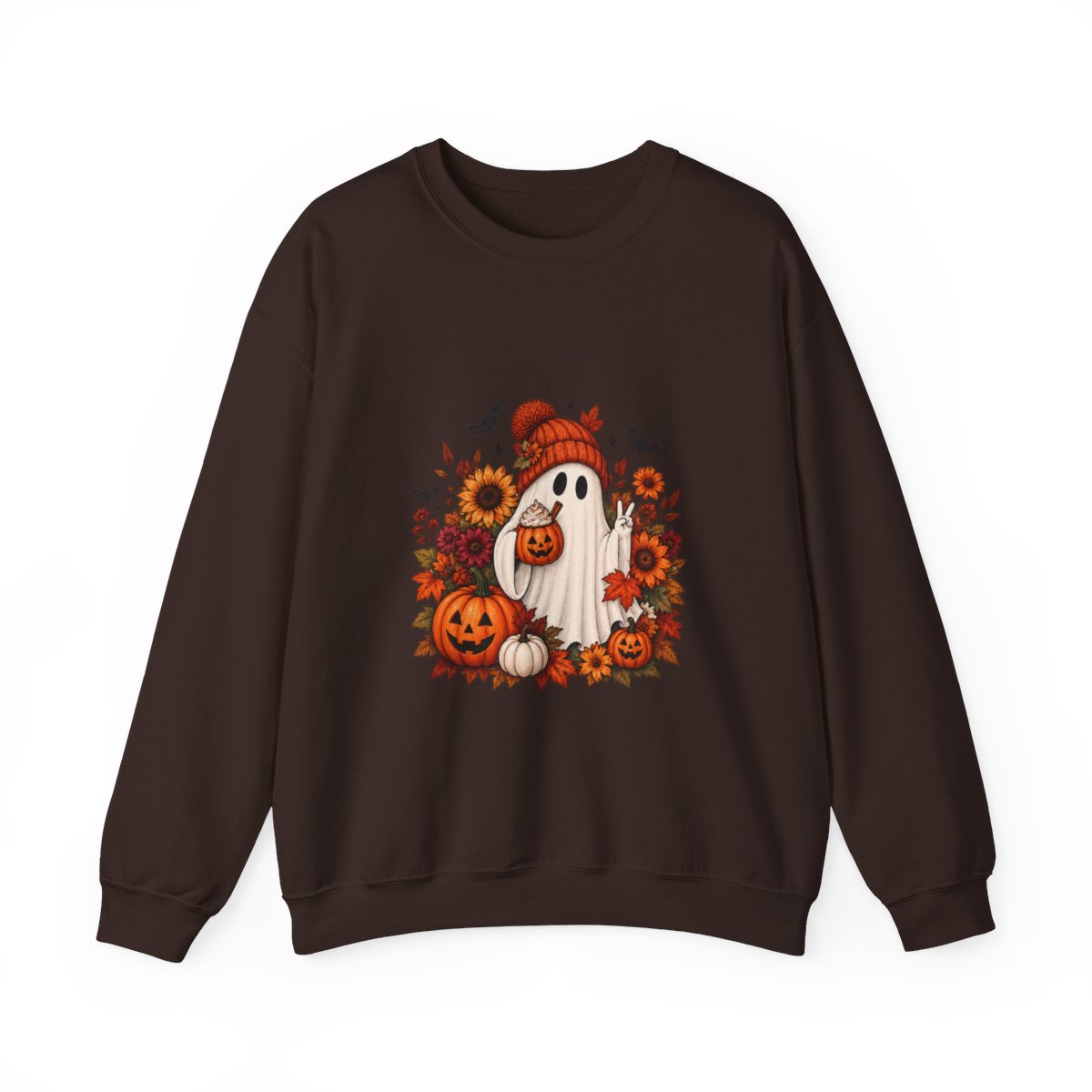 FALL GHOST Unisex Heavy Blend™ Crewneck Sweatshirt