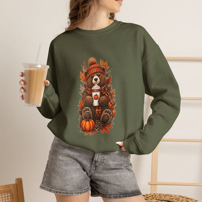 FALL BEAR Unisex Heavy Blend™ Crewneck Sweatshirt