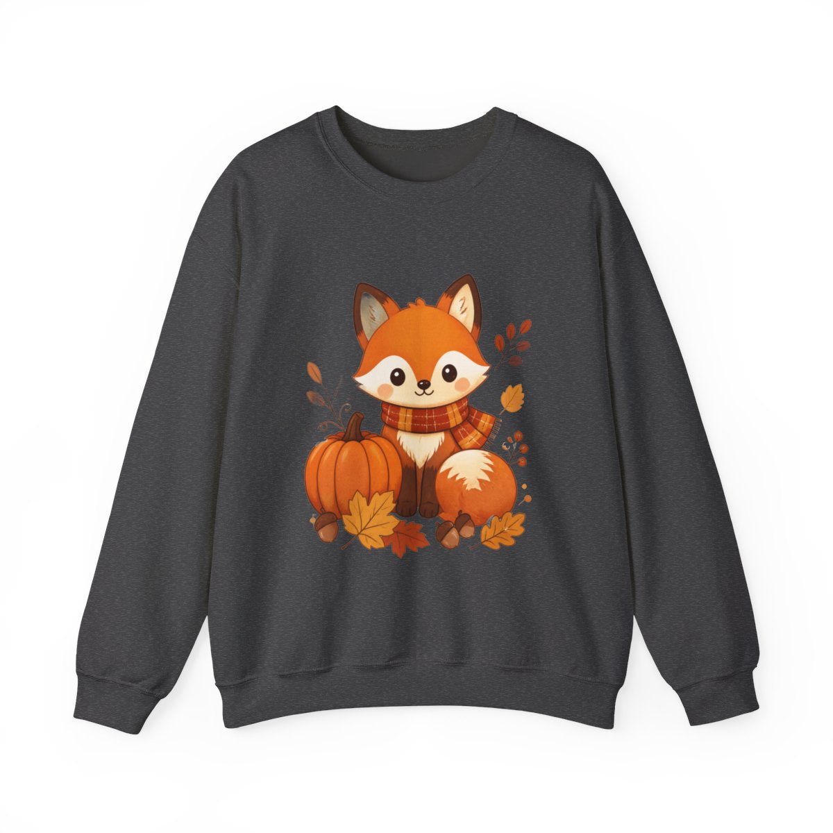 FALL FOX Unisex Heavy Blend™ Crewneck Sweatshirt