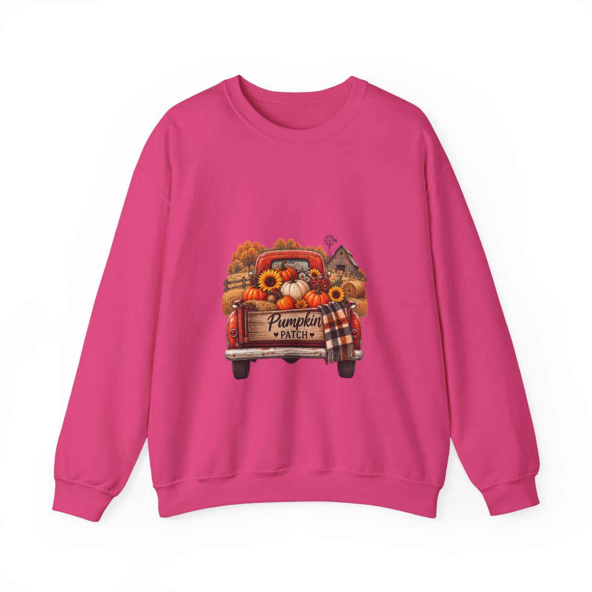 PUMPKIN PATCH TRUCK Unisex Heavy Blend™ Crewneck Sweatshirt