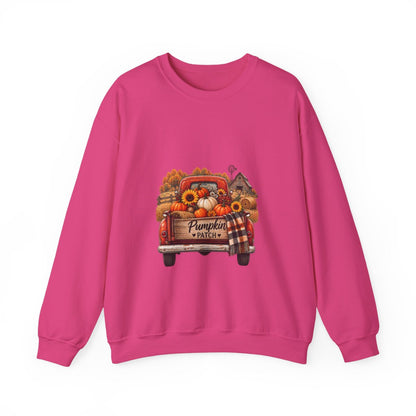 PUMPKIN PATCH TRUCK Unisex Heavy Blend™ Crewneck Sweatshirt
