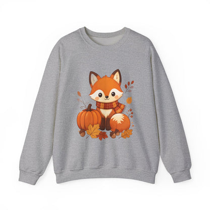 FALL FOX Unisex Heavy Blend™ Crewneck Sweatshirt