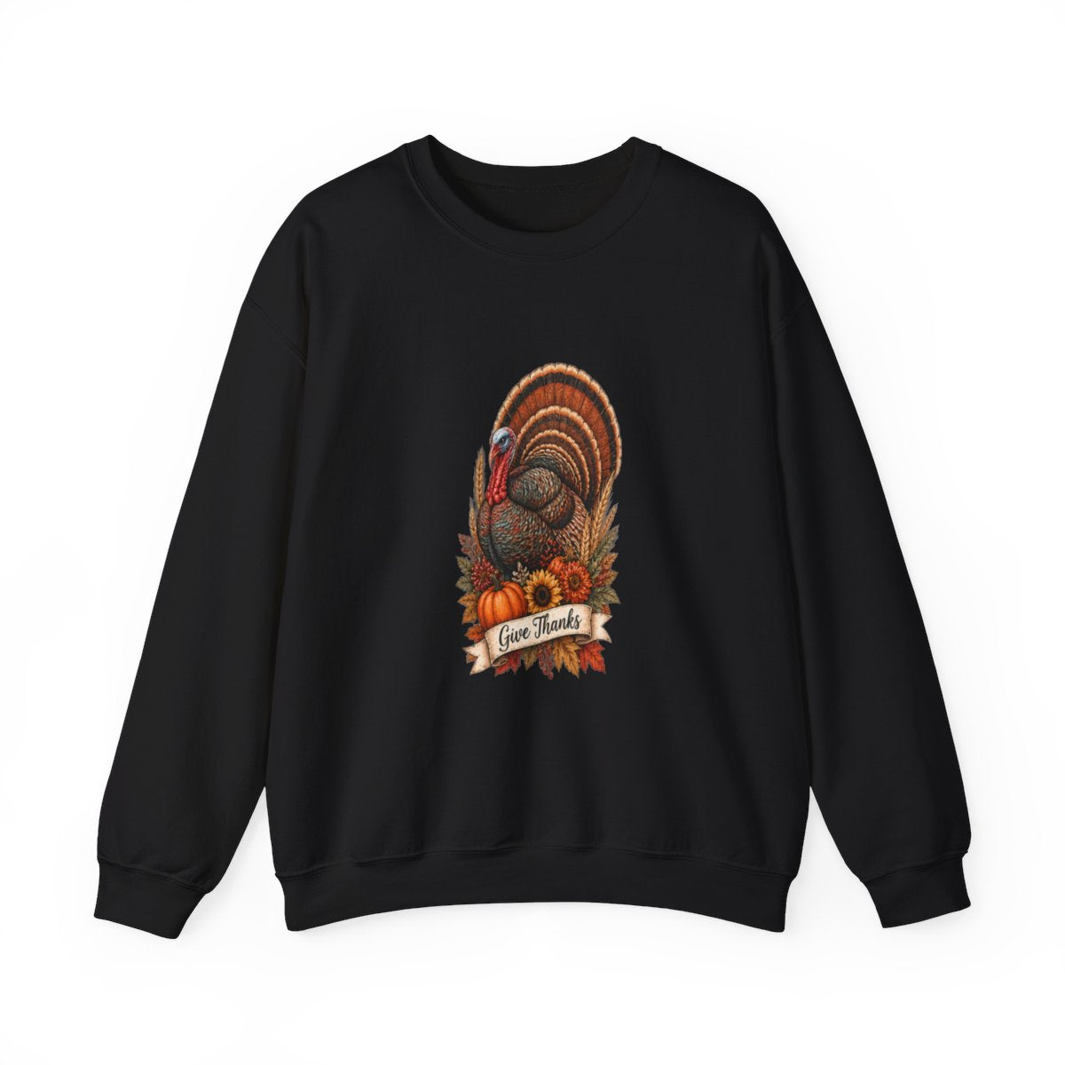 GIVE THANKS Unisex Heavy Blend™ Crewneck Sweatshirt