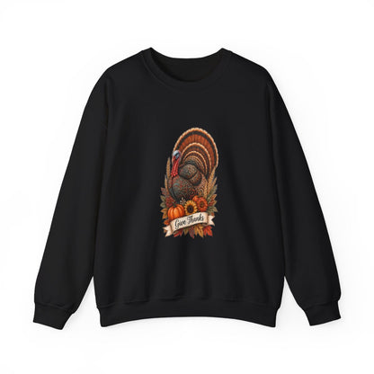 GIVE THANKS Unisex Heavy Blend™ Crewneck Sweatshirt