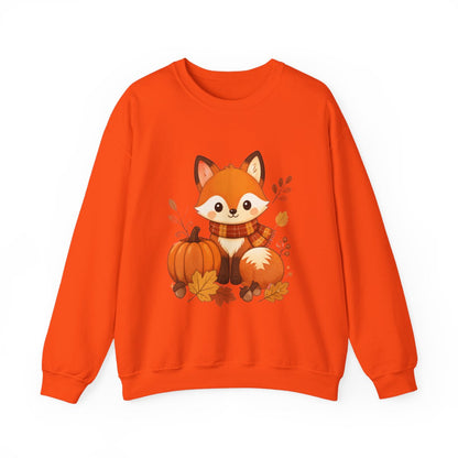 FALL FOX Unisex Heavy Blend™ Crewneck Sweatshirt