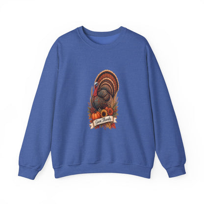 GIVE THANKS Unisex Heavy Blend™ Crewneck Sweatshirt