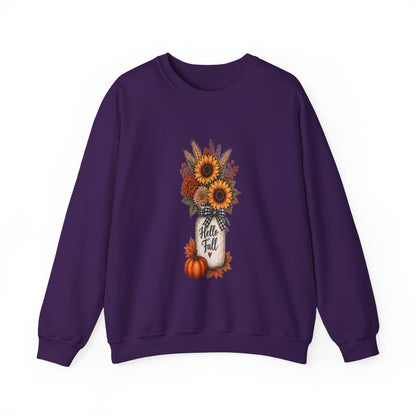 HELLO FALL Unisex Heavy Blend™ Crewneck Sweatshirt