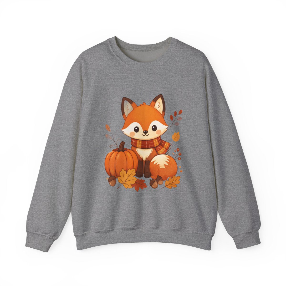 FALL FOX Unisex Heavy Blend™ Crewneck Sweatshirt
