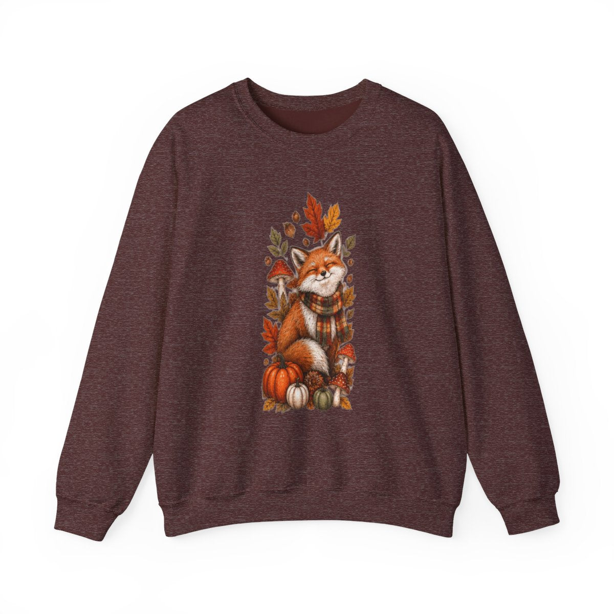 FALL FOX Unisex Heavy Blend™ Crewneck Sweatshirt