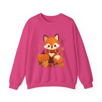 FALL FOX Unisex Heavy Blend™ Crewneck Sweatshirt