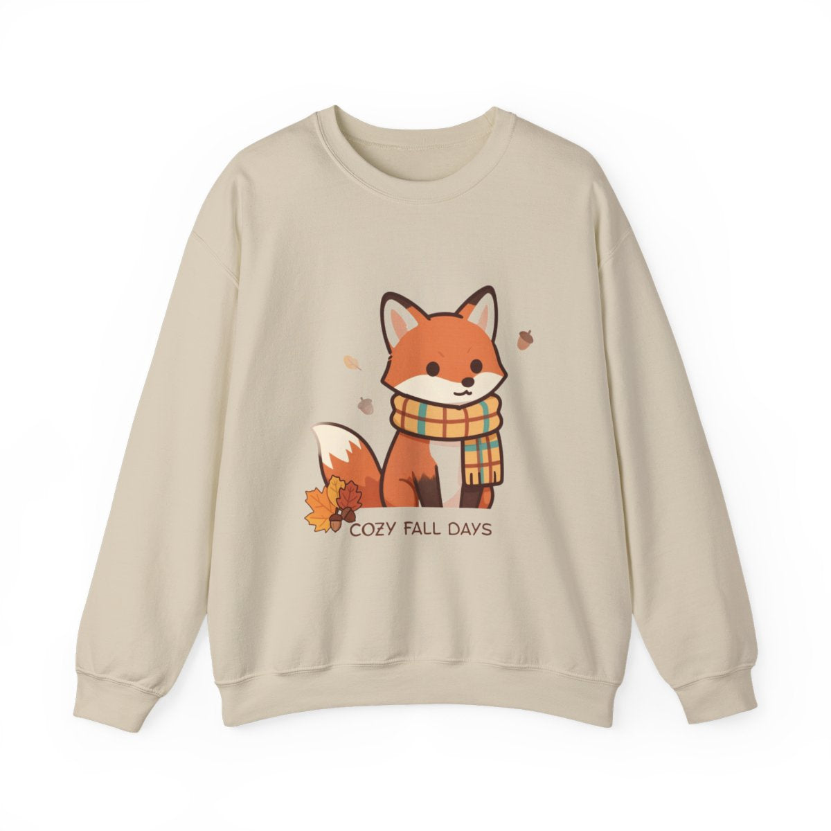 FALL FOX COZY Unisex Heavy Blend™ Crewneck Sweatshirt
