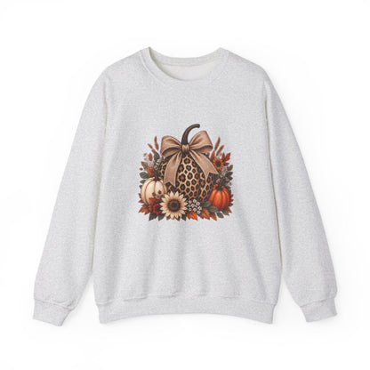 LEOPARD PUMPKIN Unisex Heavy Blend™ Crewneck Sweatshirt