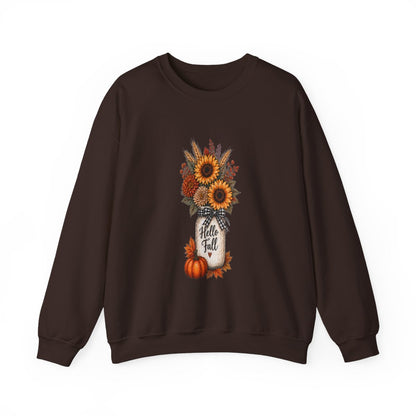 HELLO FALL Unisex Heavy Blend™ Crewneck Sweatshirt