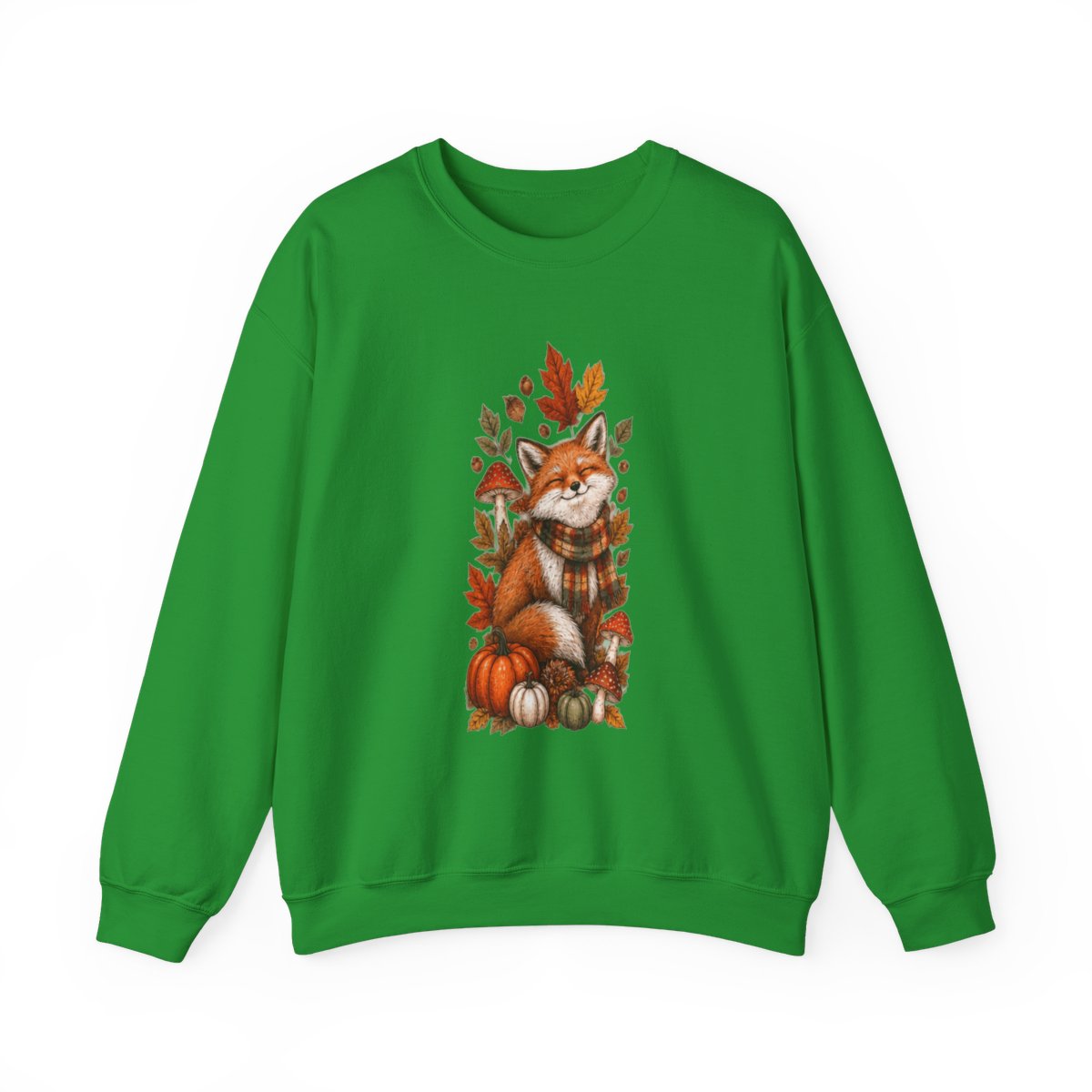 FALL FOX Unisex Heavy Blend™ Crewneck Sweatshirt