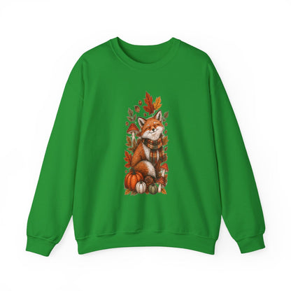 FALL FOX Unisex Heavy Blend™ Crewneck Sweatshirt